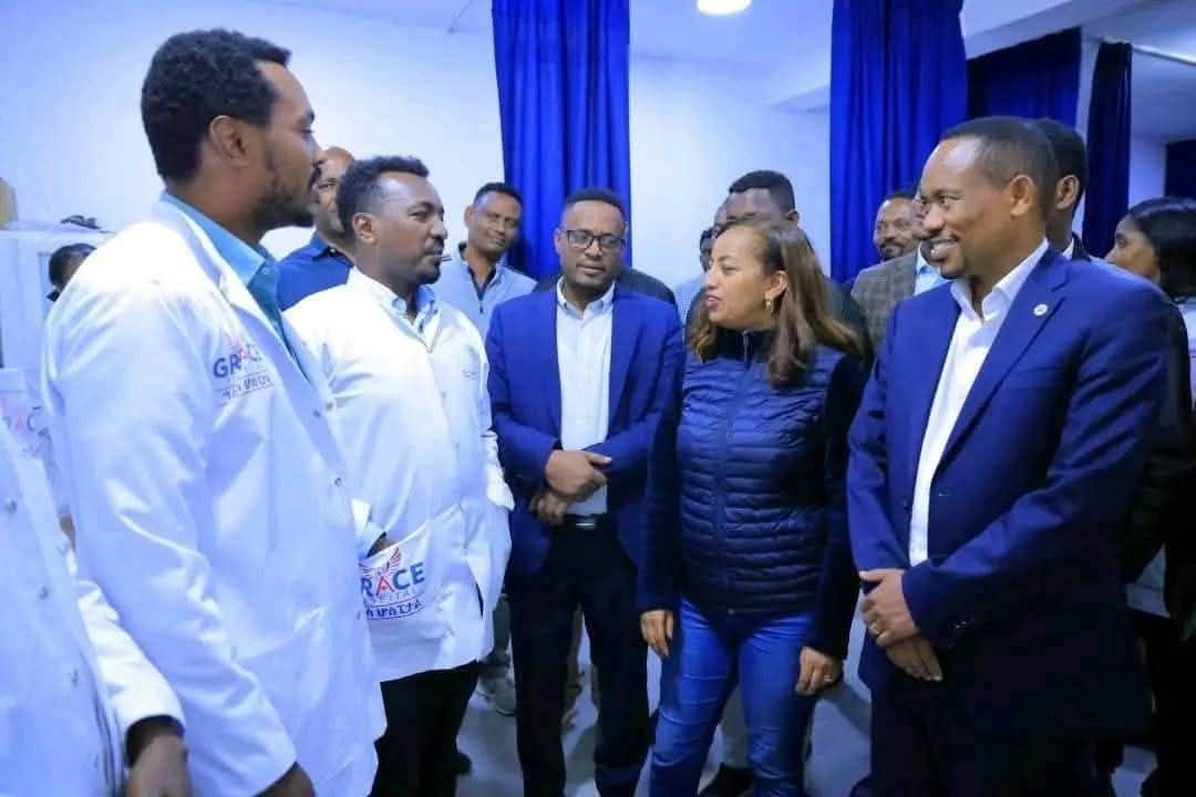 Ethiopian Health Minister Honor Grace Hospital with Official Visit